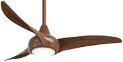 Light Wave 44" Ceiling Fan in Distressed Koa