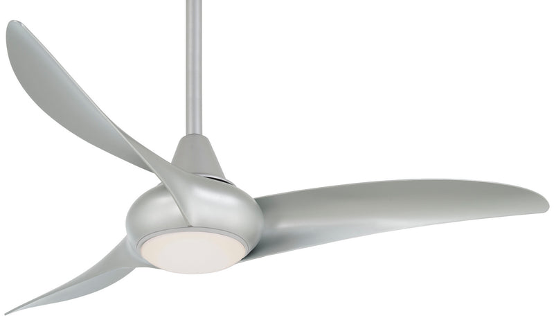 Light Wave 44" Ceiling Fan in Silver