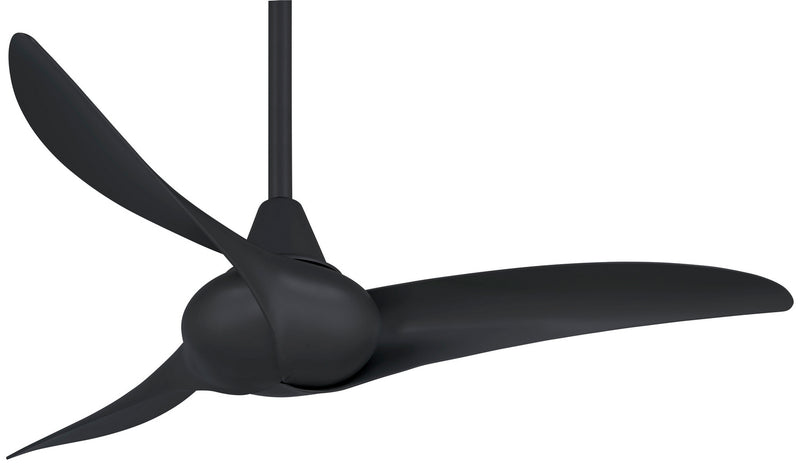 Wave 44" Ceiling Fan in Coal