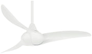 Wave 44" Ceiling Fan in White