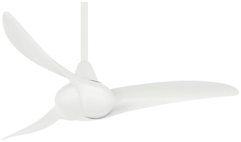 Wave 44" Ceiling Fan in White