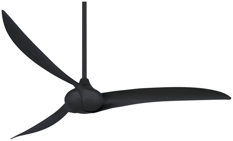 Wave 65" Ceiling Fan in Coal