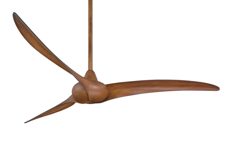 Wave 65" Ceiling Fan in Distressed Koa