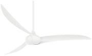 Wave 65" Ceiling Fan in White
