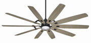 Barn H2O 84" Ceiling Fan in Coal