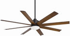 Slipstream Led 65" Ceiling Fan in Coal
