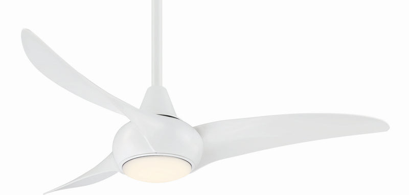 Light Wave 44" Ceiling Fan in White