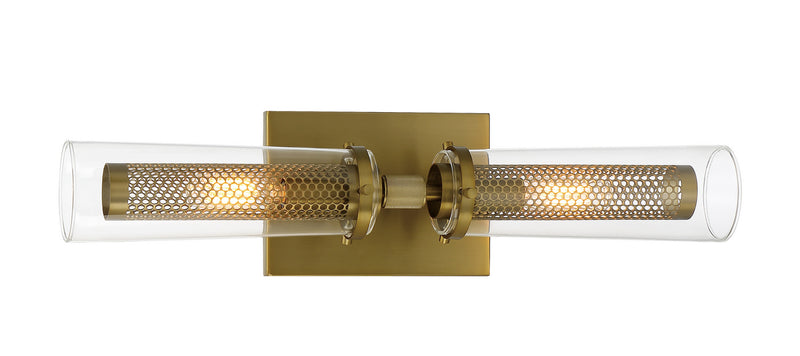 Emmerham Two Light Bath in Soft Brass - Lamps Expo