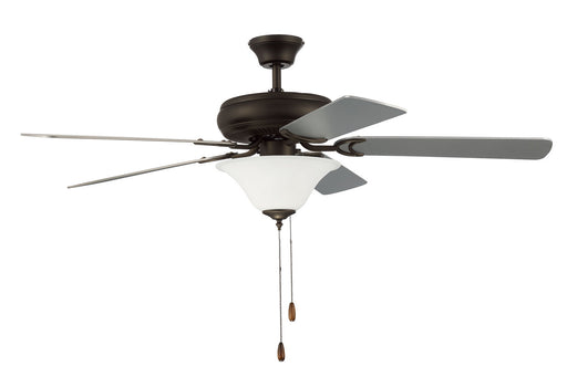 Decorator's Choice Bowl Light Kit 52" Ceiling Fan in Espresso from Craftmade, item number DCF52ESP5C1W