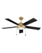 Croft 52" Ceiling Fan in Heritage Brass by Hinkley Lighting