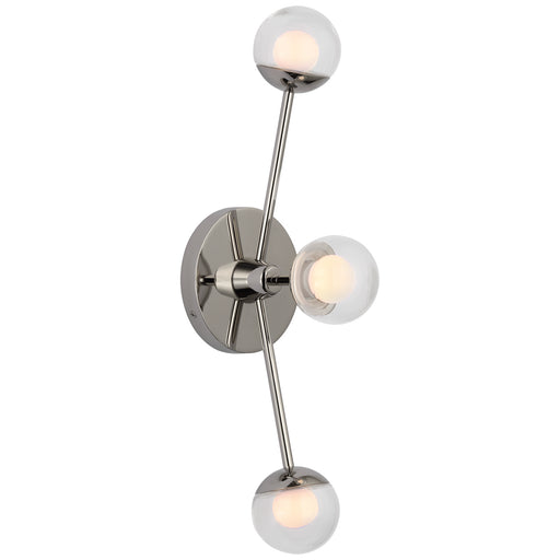 Alloway LED Wall Sconce in Polished Nickel
