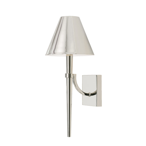 Holden One Light Wall Sconce in Polished Nickel