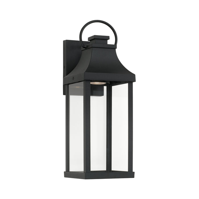 Bradford One Light Outdoor Wall Lantern in Black