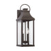 Bradford Two Light Outdoor Wall Lantern in Oiled Bronze
