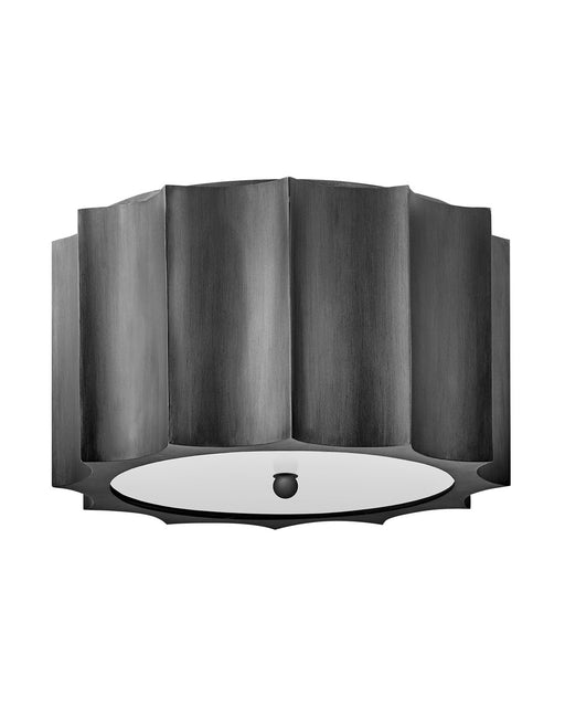 Gia Two Light Flush Mount in Brushed Graphite by Hinkley Lighting