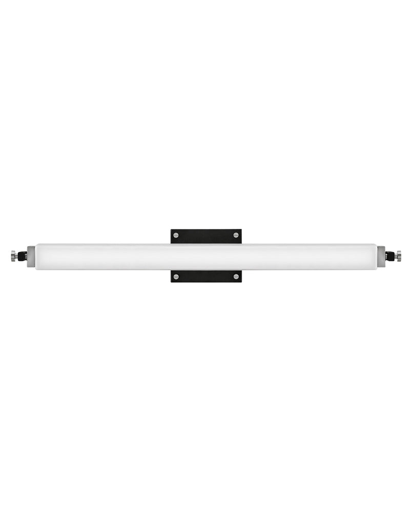 Rollins LED Wall Sconce in Black with Chrome accents by Hinkley Lighting