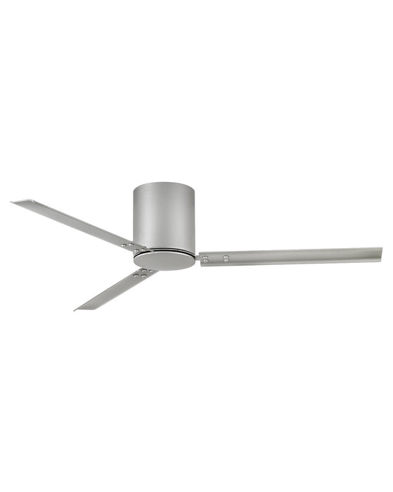 Indy Flush 58" Ceiling Fan in Brushed Nickel