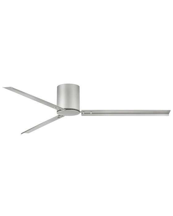 Indy Flush 72" Ceiling Fan in Brushed Nickel