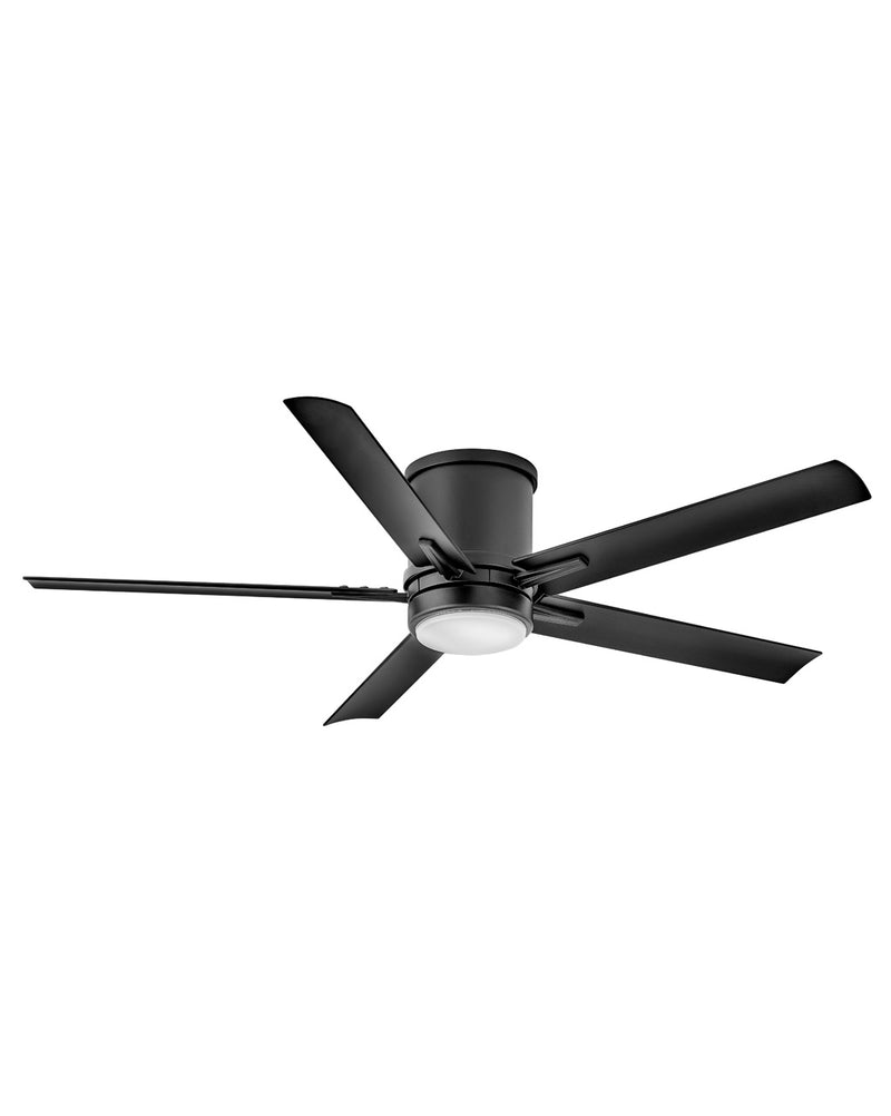 Vail Flush 52" Ceiling Fan in Matte Black by Hinkley Lighting