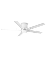 Vail Flush 52" Ceiling Fan in Matte White by Hinkley Lighting