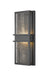 Eclipse LED Outdoor Wall Sconce in Black by Z-Lite Lighting