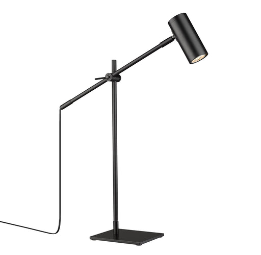 Calumet 1-Light Table Lamp in Matte Black - Lamps Expo