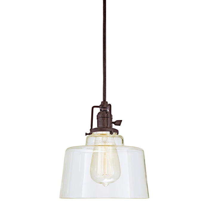 Central Park 1-Light Raya Pendant in Oil Rubbed Bronze