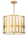 Royston 5-Light Pendant in Antique Gold by Crystorama - MPN ROY-809-GA