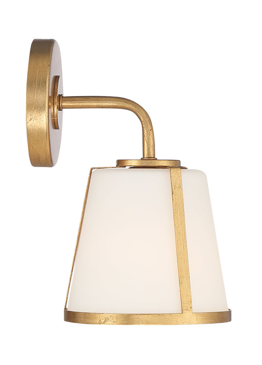 Fulton 1-Light Wall Mount in Antique Gold by Crystorama - MPN FUL-911-GA