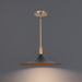 Cochere LED Pendant in Black/Gold/Aged Brass