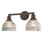 Central Park 2-Light Vida Bathroom Wall Sconce in Oil rubbed bronze