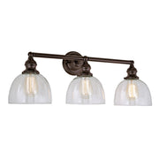 Central Park 3-Light Vida Bathroom Wall Sconce in Oil Rubbed Bronze