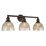 Central Park 3-Light Vida Bathroom Wall Sconce in Oil Rubbed Bronze