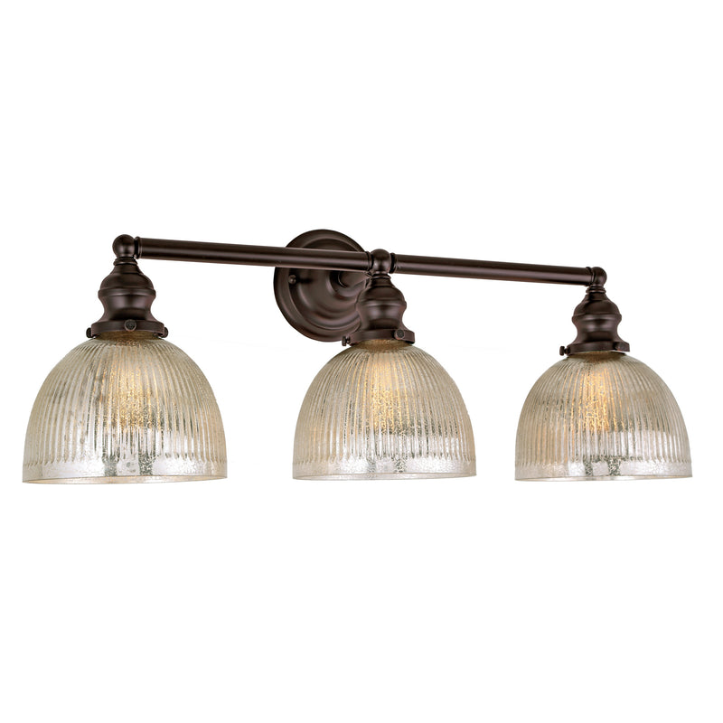 Central Park 3-Light Vida Bathroom Wall Sconce in Oil Rubbed Bronze