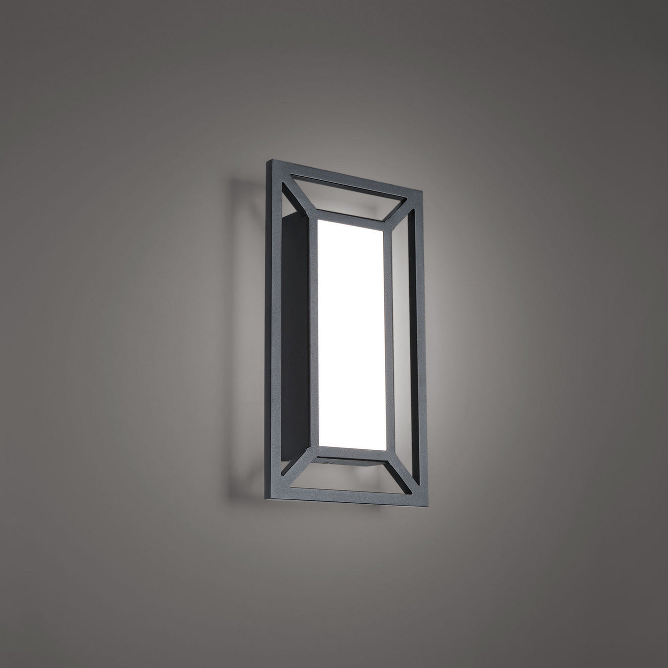 Tate LED Outdoor Wall Sconce in Black - Lamps Expo