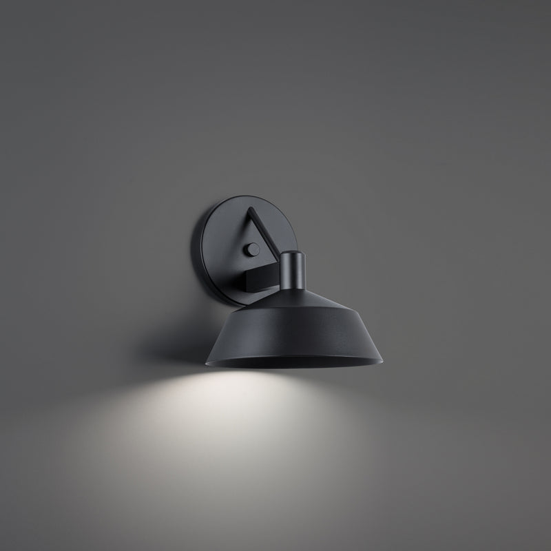 Rockport LED Outdoor Wall Sconce in Black - Lamps Expo