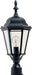Westlake Cast 1-Light Outdoor Pole/Post Lantern in Black - Lamps Expo