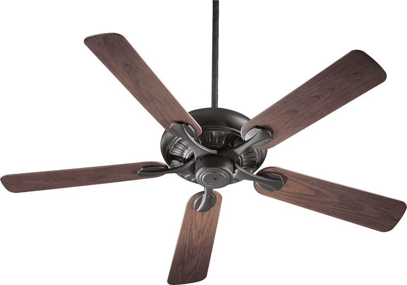 Pinnacle Patio Transitional Patio Fan in Old World
