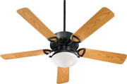 Estate Patio Traditional Patio Fan in Matte Black