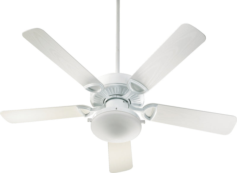 Estate Patio Traditional Patio Fan in White