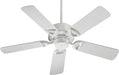 Estate Patio Traditional Patio Fan in White
