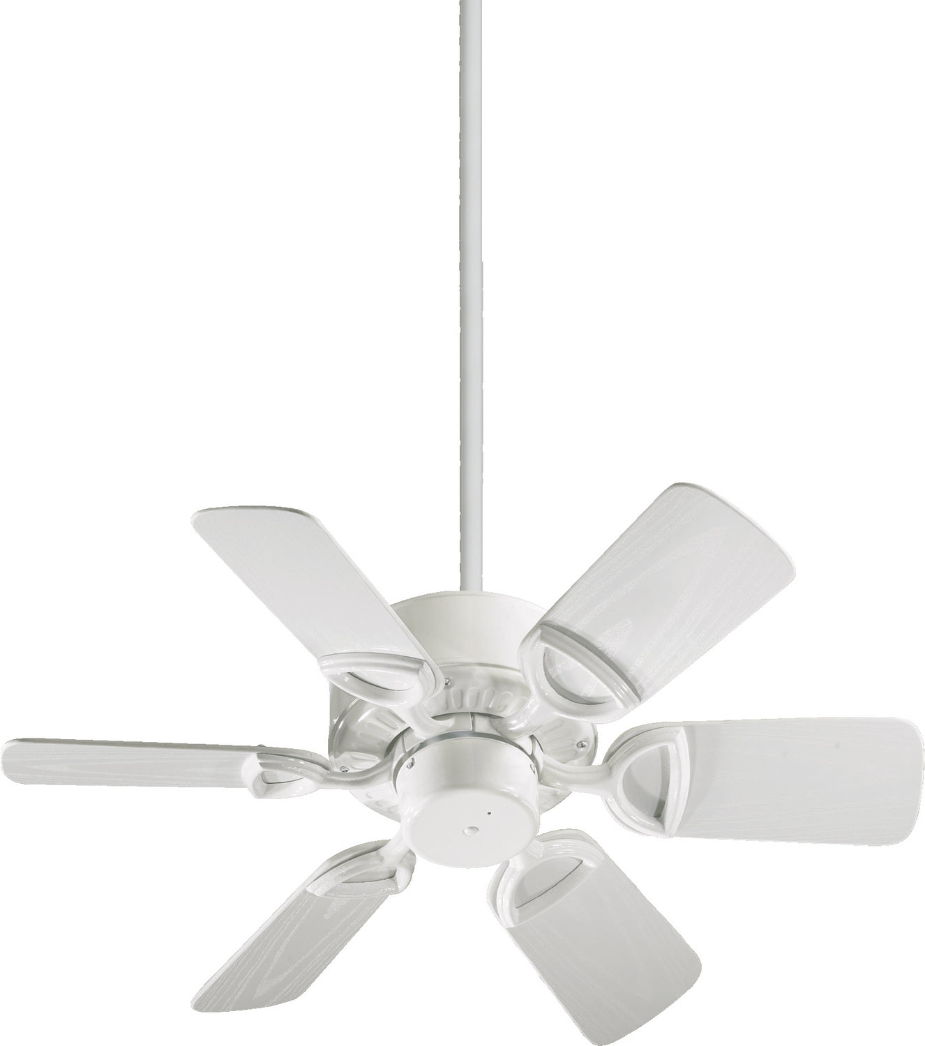 Estate Patio Traditional Patio Fan in White