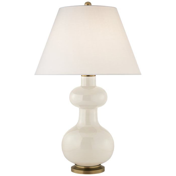 Chambers One Light Table Lamp in Ivory