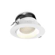 Regressed Gimbal Downlight in White