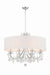 Othello 8-Light Chandelier in Polished Chrome by Crystorama - MPN 6628-CH-CL-MWP