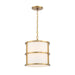 Hulton 3-Light Pendant in Luxe Gold by Crystorama - MPN 9593-LG