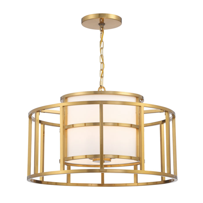 Hulton 5-Light Chandelier in Luxe Gold by Crystorama - MPN 9595-LG