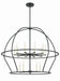 Abbott 15-Light Chandelier in Black by Crystorama - MPN ABB-3029-BK