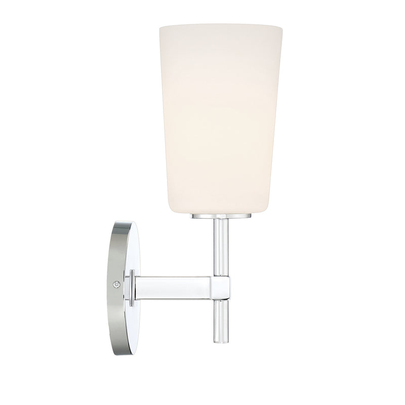 Colton 1-Light Wall Mount in Polished Chrome by Crystorama - MPN COL-101-CH