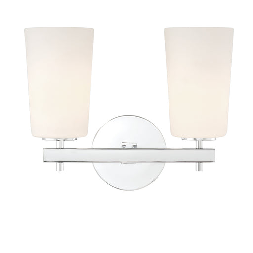 Colton 2-Light Wall Mount in Polished Chrome by Crystorama - MPN COL-102-CH